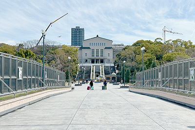 現在の「大阪市立美術館」