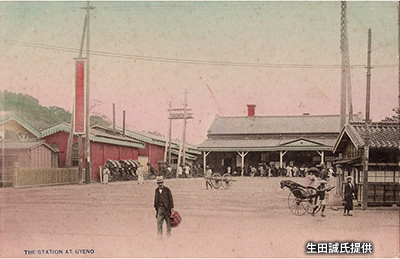 明治後期の「上野駅」
