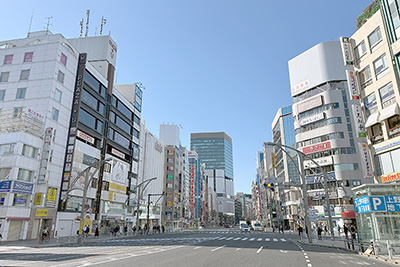 現在の「上野広小路」