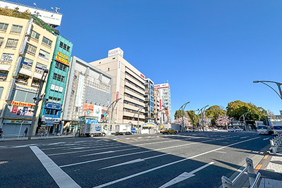 現在の「上野広小路」