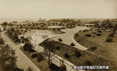 昭和戦前期の「野毛山貯水場」