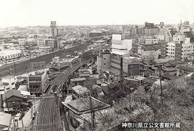 1971（昭和46）年の高島台からの眺望