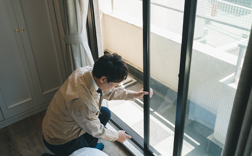 ホームセキュリティ換気サービスのイメージ