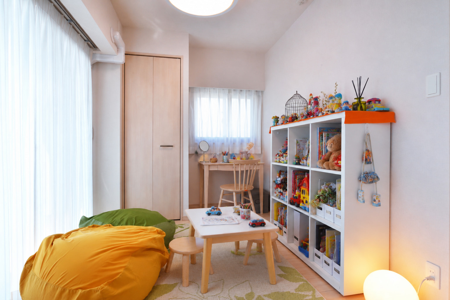 子供部屋 家具消し/CG家具配置加工前